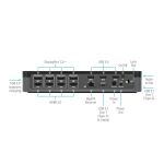 Targus DOCK570EUZ laptop-dockingstation & portreplikator Kabelgebunden Schwarz