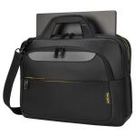 Targus Citygear 43,9 cm (17.3") Toploader-Tasche Schwarz