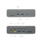 Targus DOCK230EUZ laptop-dockingstation & portreplikator Kabelgebunden Thunderbolt 5 Silber