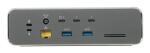 Targus DOCK230EUZ laptop-dockingstation & portreplikator Kabelgebunden Thunderbolt 5 Silber