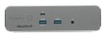 Targus DOCK230EUZ laptop-dockingstation & portreplikator Kabelgebunden Thunderbolt 5 Silber
