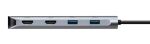 Targus DOCK427GL laptop-dockingstation & portreplikator Kabelgebunden USB 3.2 Gen 2 (3.1 Gen 2) Type-C Grau