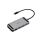 Targus DOCK429GL laptop-dockingstation & portreplikator Kabelgebunden USB4 Silber