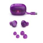 JLab Go Pop ANC Kopfhörer True Wireless Stereo (TWS) im Ohr Anrufe/Musik Bluetooth Violett, Transparent