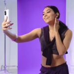 JLab Go Pop ANC Kopfhörer True Wireless Stereo (TWS) im Ohr Anrufe/Musik Bluetooth Violett, Transparent