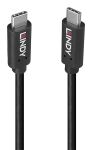 Lindy 36976 USB Kabel USB 3.2 Gen 2x2 1 m USB C 20 Gbit/s...