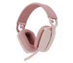 Logitech Zone Vibe 100 Kopfhörer Kabellos Kopfband Anrufe/Musik Bluetooth Rose