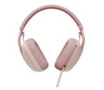 Logitech Zone Vibe 100 Kopfhörer Kabellos Kopfband Anrufe/Musik Bluetooth Rose