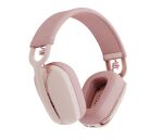 Logitech Zone Vibe 100 Kopfhörer Kabellos Kopfband Anrufe/Musik Bluetooth Rose