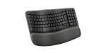 Logitech 920-012283 Tastatur Büro RF Wireless + Bluetooth QWERTZ Deutsch Graphit