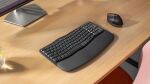 Logitech 920-012283 Tastatur Büro RF Wireless + Bluetooth QWERTZ Deutsch Graphit