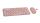 Logitech 920-012205 Tastatur Maus enthalten Universal RF Wireless + Bluetooth QWERTZ Deutsch Pink