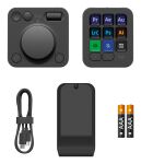 Logitech MX Creative Console Tastatur Bluetooth/USB Graphit