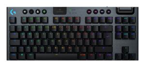 Logitech G G915 X LIGHTSPEED Tastatur Gaming USB + RF Wireless + Bluetooth QWERTZ Deutsch Schwarz