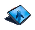 Logitech Rugged Combo 4 Touch QWERTZ Deutsch Smart Connector Blau