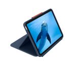 Logitech Rugged Combo 4 Touch QWERTZ Deutsch Smart Connector Blau