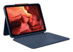 Logitech Rugged Combo 4 Touch QWERTZ Deutsch Smart Connector Blau