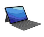 Logitech Combo Touch QWERTZ Deutsch Smart Connector Grau