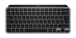Logitech MX Keys Mini For Mac Tastatur Heimbüro Bluetooth QWERTZ Deutsch Schwarz, Grau