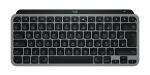 Logitech MX Keys Mini For Mac Tastatur Heimbüro Bluetooth QWERTZ Deutsch Schwarz, Grau