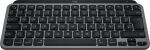Logitech MX Keys Mini For Mac Tastatur Heimbüro Bluetooth QWERTZ Deutsch Schwarz, Grau
