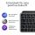 Logitech MX Keys Mini For Mac Tastatur Heimbüro Bluetooth QWERTZ Deutsch Schwarz, Grau