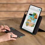 Logitech Flip Folio QWERTZ Deutsch Bluetooth Graphit