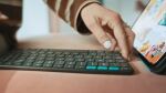 Logitech Flip Folio QWERTZ Deutsch Bluetooth Graphit