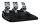 Logitech G 991-000539 Gaming-Controller Aluminium, Schwarz USB Lenkrad + Pedale + Headset PC, PlayStation 4, PlayStation 5, Playstation 3