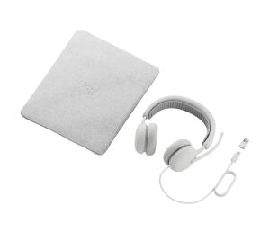 Logitech Zone Wired 2 Kopfhörer Kabelgebunden Kopfband Anrufe/Musik USB Type-C / USB Type-A Weiß