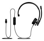 Logitech H570E Kopfhörer Kabelgebunden Kopfband Büro/Callcenter USB Typ-A Schwarz