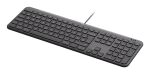 Logitech Signature Slim K620 For Business Tastatur Universal USB QWERTY US International Graphit
