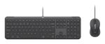 Logitech Signature Slim Combo MK620 For Business Tastatur Maus enthalten Heimbüro USB QWERTY US International Graphit