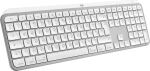 Logitech Master MX Keys S for Mac Tastatur Büro RF Wireless + Bluetooth QWERTY US International Aluminium, Weiß