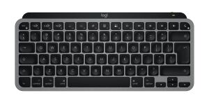 Logitech Master MX Keys Mini For Mac Tastatur Heimbüro Bluetooth QWERTY US International Schwarz, Grau