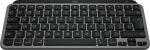 Logitech Master MX Keys Mini For Mac Tastatur Heimbüro Bluetooth QWERTY US International Schwarz, Grau