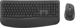 Logitech MK880 Signature Comfort Plus Combo for Business, Graphite, LogiBolt, USB/Bluetooth, DE