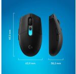 LOGITECH G316 X 98 Tactile Switch DE Black, USB, DE