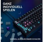 LOGITECH G316 X 98 Tactile Switch DE Black, USB, DE