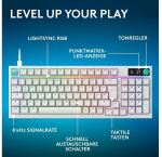 LOGITECH G316 X 98 Tactile Switch DE White, USB, DE