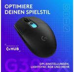 LOGITECH G305 X SUPERLIGHT Black USB/Bluetooth