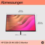HP E32k G5 4K USB-C-Monitor