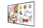 Samsung WM65FX Interaktives Whiteboard 165,1 cm (65") 3840 x 2160 Pixel Touchscreen Grau, Weiß HDMI