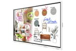 Samsung WM75FX Interaktives Whiteboard 190,5 cm (75") 3840 x 2160 Pixel Touchscreen Grau, Weiß HDMI