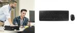 CHERRY DW 5100 Tastatur Maus enthalten Universal RF Wireless US Englisch Schwarz