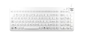 Man & Machine RCLP/DE/W5 Tastatur Medizinisch USB Deutsch Weiß
