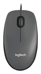 Logitech Mouse M90 Maus Büro Beidhändig USB Typ-A Optisch 1000 DPI