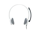 Logitech H150 Kopfhörer Kabelgebunden Kopfband Büro/Callcenter Weiß