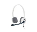 Logitech H150 Kopfhörer Kabelgebunden Kopfband Büro/Callcenter Weiß