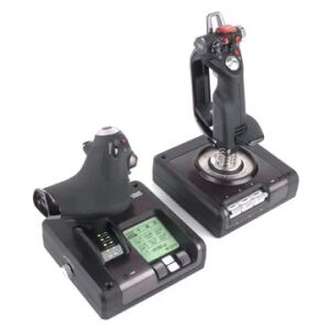 Logitech G G Saitek X52 Pro Flight Control System Schwarz USB Flugsimulation Analog / Digital PC